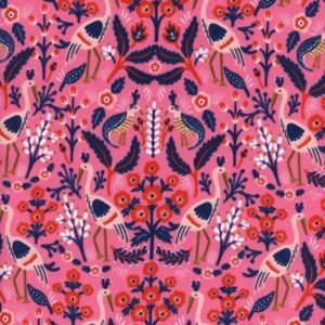 Les Fleurs/Cotton+Steel ~ Tapestry in Rose ~ 1/2 yard